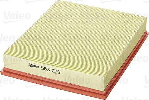 Valeo 585279 - Воздушный фильтр, двигатель autospares.lv