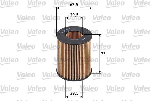 Valeo 586554 - Масляный фильтр autospares.lv