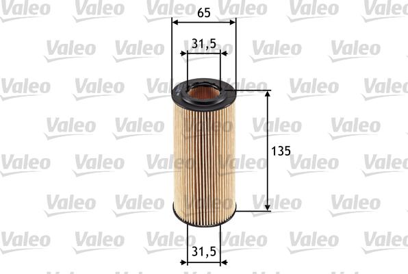 Valeo 586553 - Масляный фильтр autospares.lv