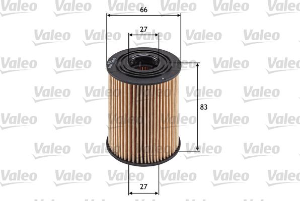 Valeo 586569 - Масляный фильтр autospares.lv