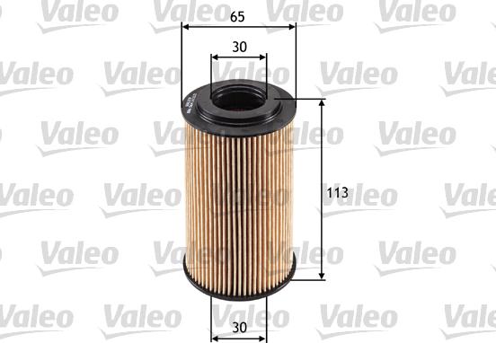 Valeo 586564 - Масляный фильтр autospares.lv