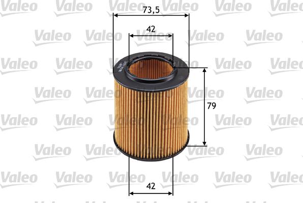 Valeo 586566 - Масляный фильтр autospares.lv