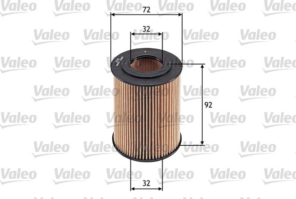 Valeo 586568 - Масляный фильтр autospares.lv