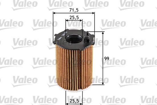 Valeo 586500 - Масляный фильтр autospares.lv