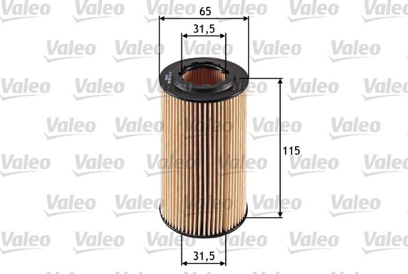 Valeo 586501 - Масляный фильтр autospares.lv