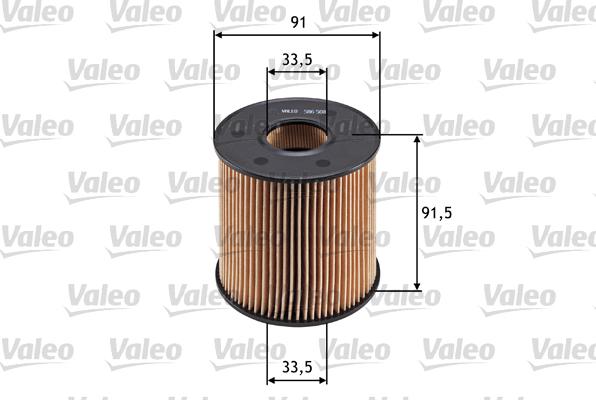 Valeo 586508 - Масляный фильтр autospares.lv