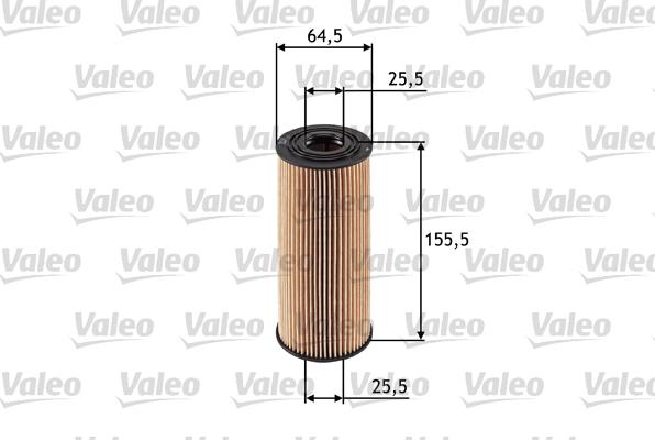 Valeo 586502 - Масляный фильтр autospares.lv