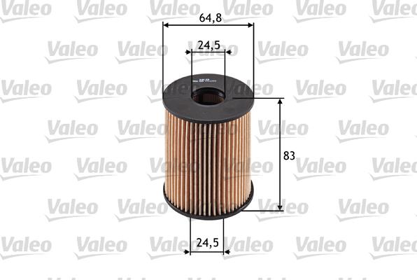 Valeo 586516 - Масляный фильтр autospares.lv
