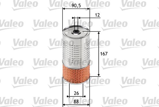 Valeo 586518 - Масляный фильтр autospares.lv