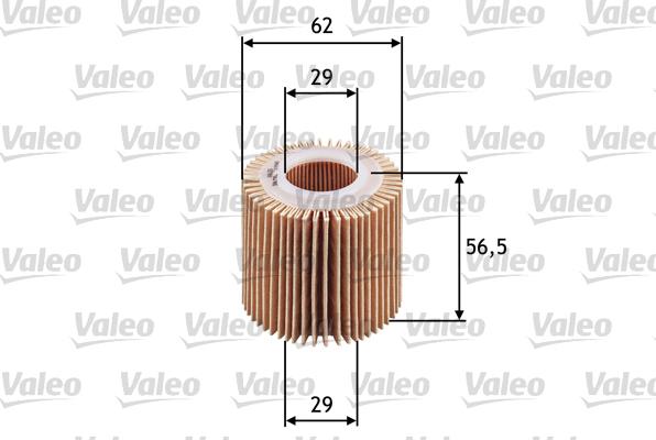 Valeo 586581 - Масляный фильтр autospares.lv