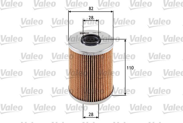 Valeo 586535 - Масляный фильтр autospares.lv