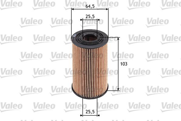 Valeo 586533 - Масляный фильтр autospares.lv