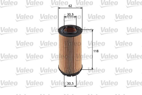 Valeo 586525 - Масляный фильтр autospares.lv