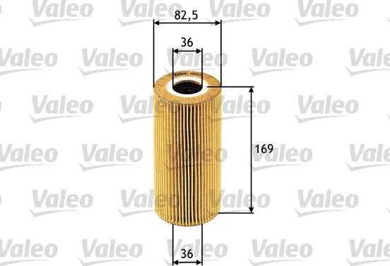 Valeo 586521 - Масляный фильтр autospares.lv