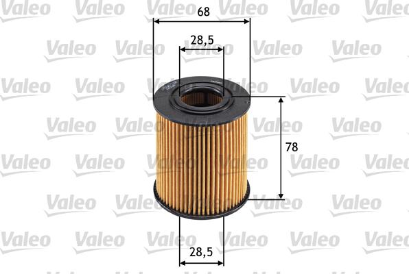 Valeo 586528 - Масляный фильтр autospares.lv