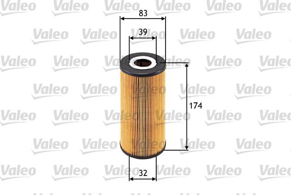 Valeo 586522 - Масляный фильтр autospares.lv