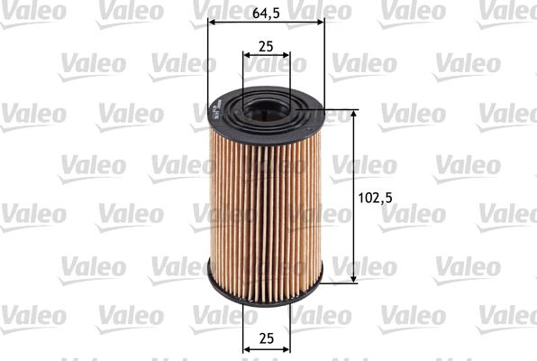 Valeo 586579 - Масляный фильтр autospares.lv