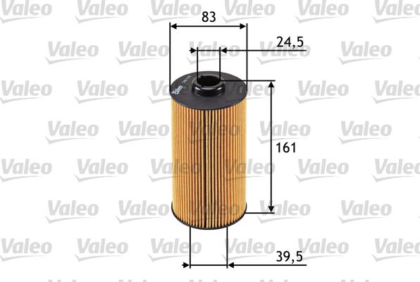 Valeo 586570 - Масляный фильтр autospares.lv
