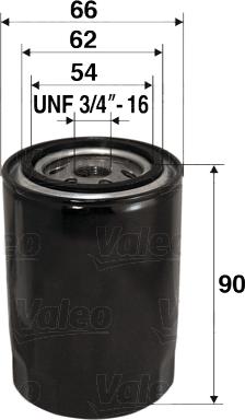 Valeo 586049 - Масляный фильтр autospares.lv