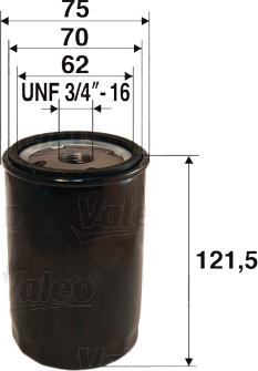 Valeo 586030 - Масляный фильтр autospares.lv