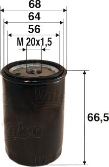 Valeo 586022 - Масляный фильтр autospares.lv