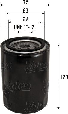 Valeo 586103 - Масляный фильтр autospares.lv