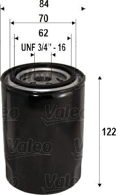 Valeo 586117 - Масляный фильтр autospares.lv
