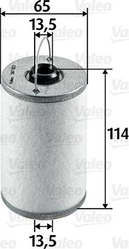 Valeo 587923 - Топливный фильтр autospares.lv