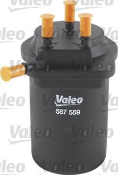 Valeo 587559 - Топливный фильтр autospares.lv