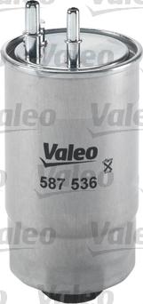 Valeo 587536 - Топливный фильтр autospares.lv