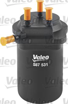 Valeo 587531 - Топливный фильтр autospares.lv