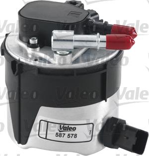 Valeo 587578 - Топливный фильтр autospares.lv