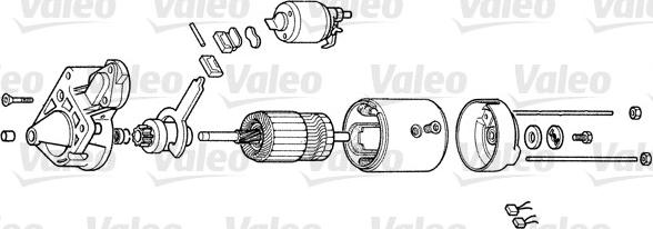 Valeo 534029A - Стартер autospares.lv