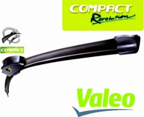 Valeo 576072 - Щетка стеклоочистителя autospares.lv