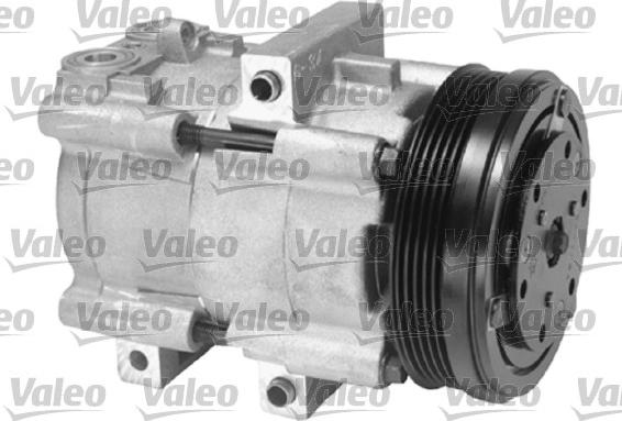 Valeo 699591 - Компрессор кондиционера autospares.lv