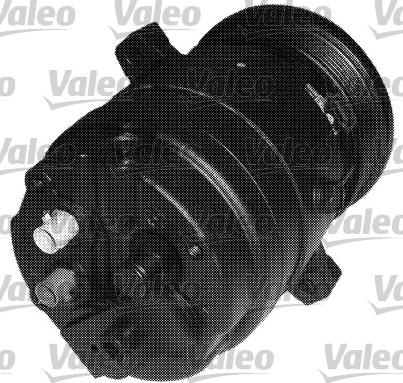 Valeo 699566 - Компрессор кондиционера autospares.lv