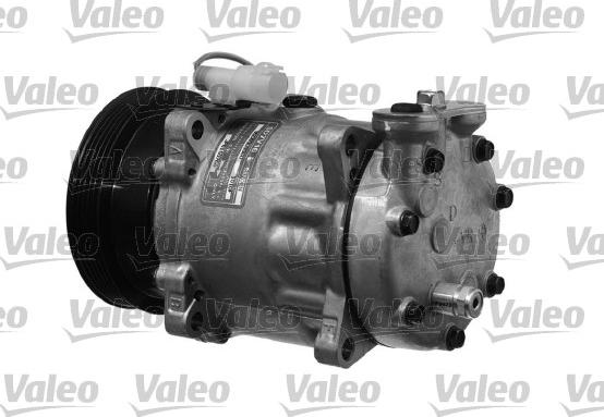 Valeo 699510 - Компрессор кондиционера autospares.lv