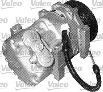 Valeo 699699 - Компрессор кондиционера autospares.lv