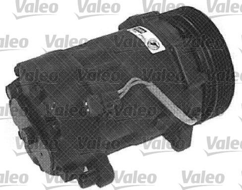 Valeo 699652 - Компрессор кондиционера autospares.lv