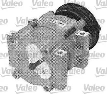 Valeo 699687 - Компрессор кондиционера autospares.lv