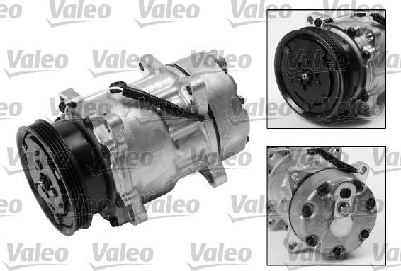 Valeo 699094 - Компрессор кондиционера autospares.lv