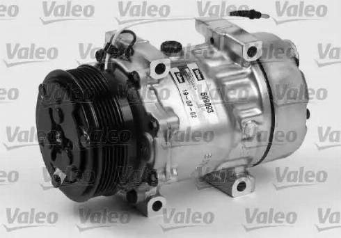 Valeo 699093 - Компрессор кондиционера autospares.lv