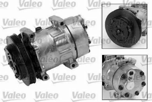 Valeo 699043 - Компрессор кондиционера autospares.lv