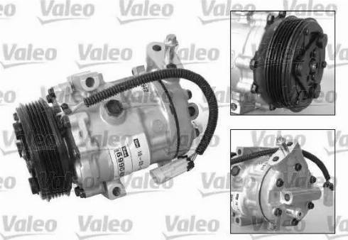 Valeo 699042 - Компрессор кондиционера autospares.lv