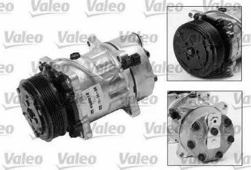 Valeo 699012 - Компрессор кондиционера autospares.lv