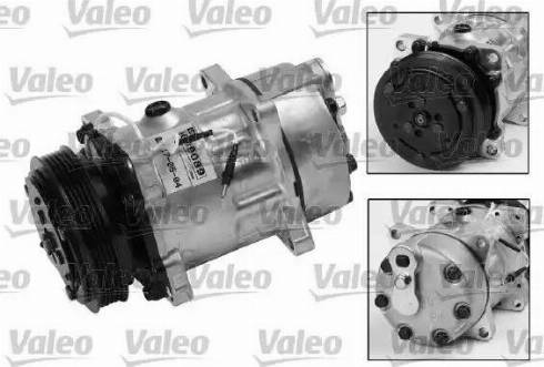 Valeo 699089 - Компрессор кондиционера autospares.lv