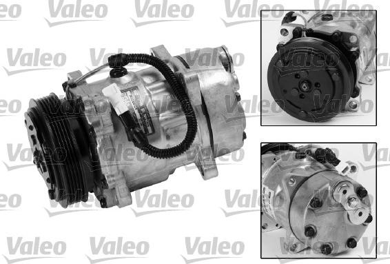 Valeo 699025 - Компрессор кондиционера autospares.lv