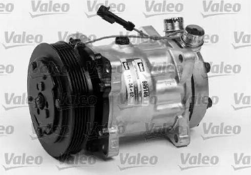 Valeo 699146 - Компрессор кондиционера autospares.lv