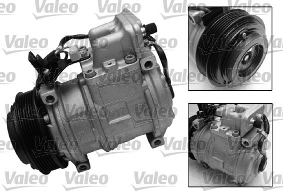 Valeo 699105 - Компрессор кондиционера autospares.lv