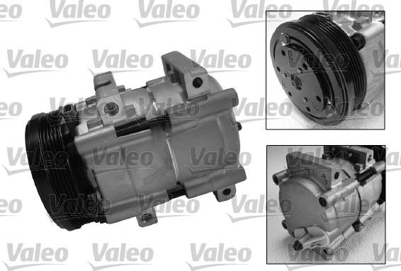 Valeo 699119 - Компрессор кондиционера autospares.lv